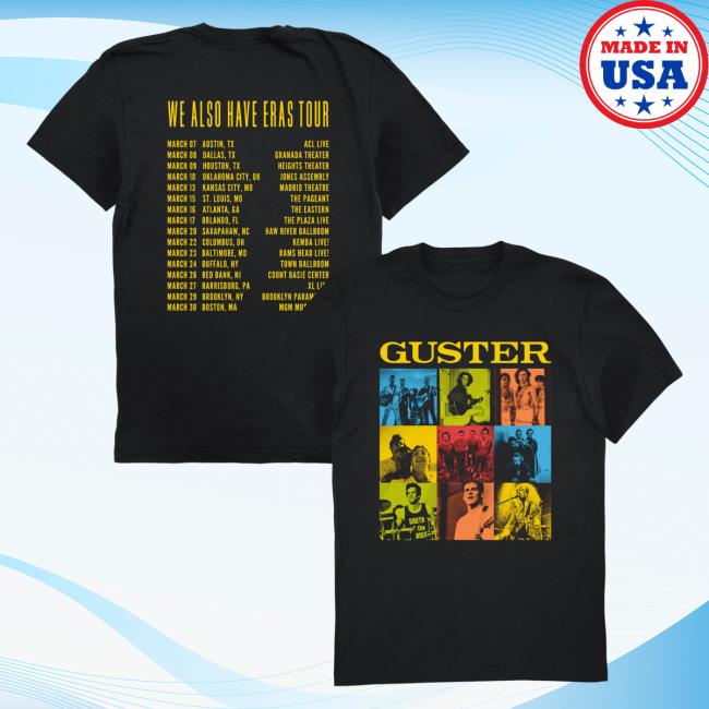 Official Guster Merch Store Shop Guster Eras Tour Popover Shirt [Unisex]