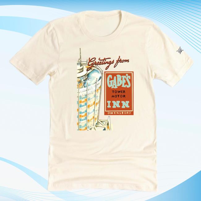 Thekyshop The Gabes Tower Postcard Tshirt