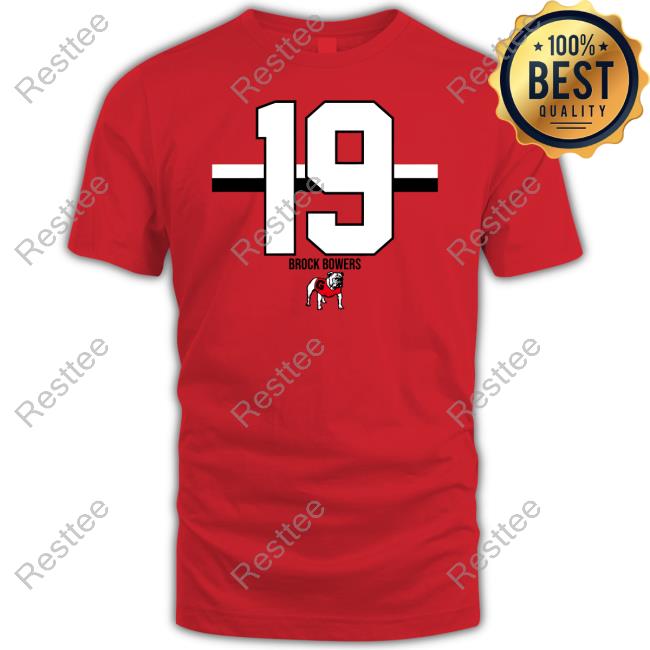 Georgia Football Brock Bowers 19 T Shirt