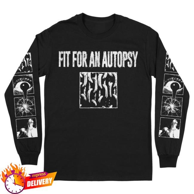 Official Fit For An Autopsy Merch The Nothing That Is Long Sleeve T-Shirt Official Fit For An Autopsy Merch The Nothing That Is L/S T Shirt