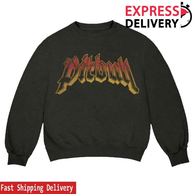 Official Pitbull Merch Store Pitbull Mr. Worldwide Crewneck