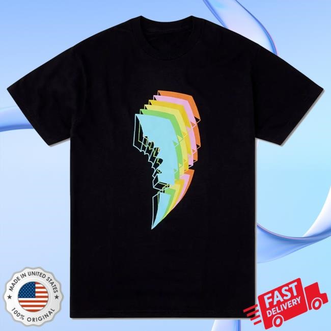 Rainbow Bolt Tee Bite This Merch