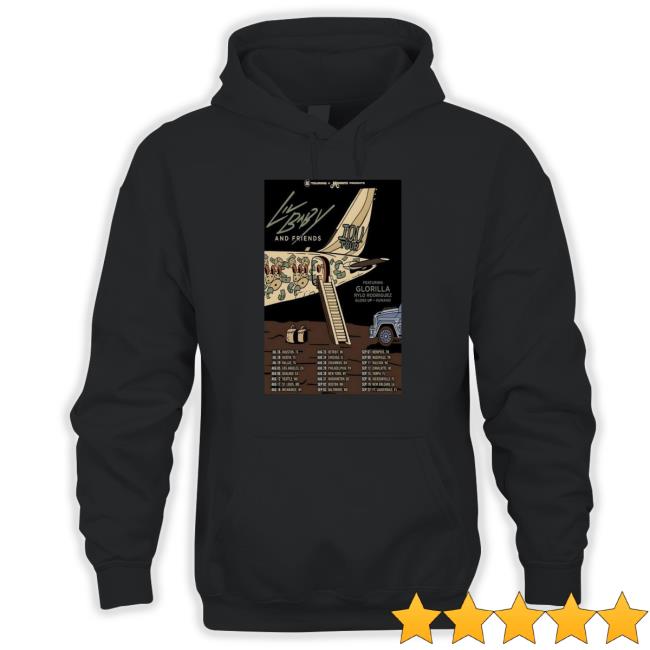 Official Lil Baby And Friends I.O.U. Tour 2023 Poster Shirt New