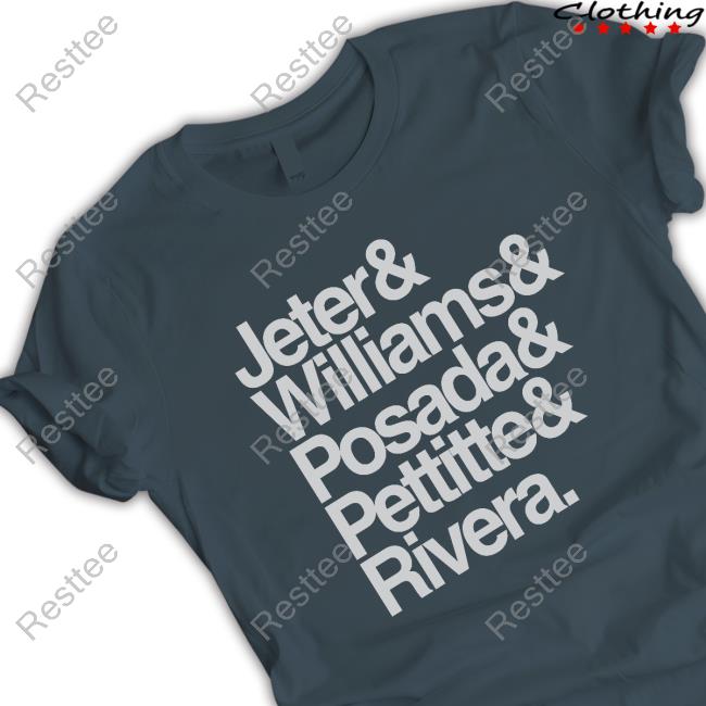 Official Jeter & Williams & Posada & Pettitte & Rivera Sweatshirt