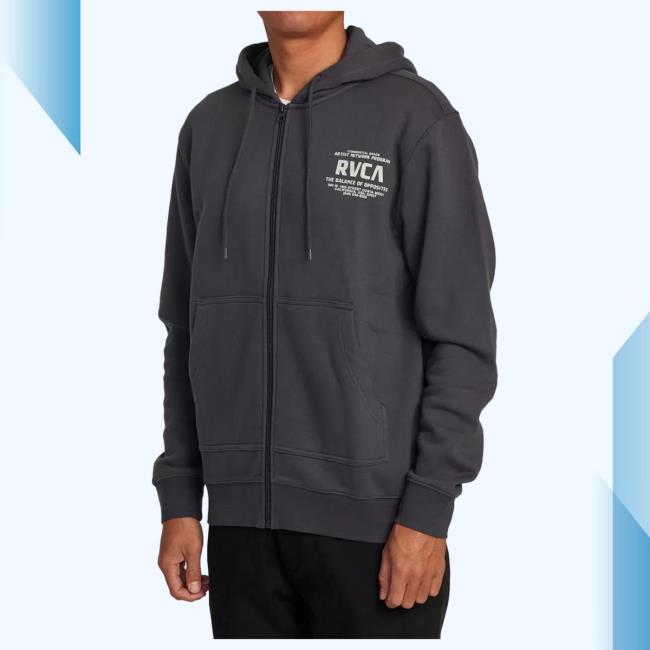 Official Tillys Merch Store Shop Rvca Commercial Grade Mens Hooded Sweatshirt Tillys Apparel Clothing