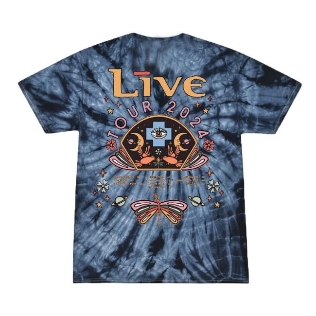 Live Tie Dye Tour New Tee Live Tie Dye Tour T Shirt