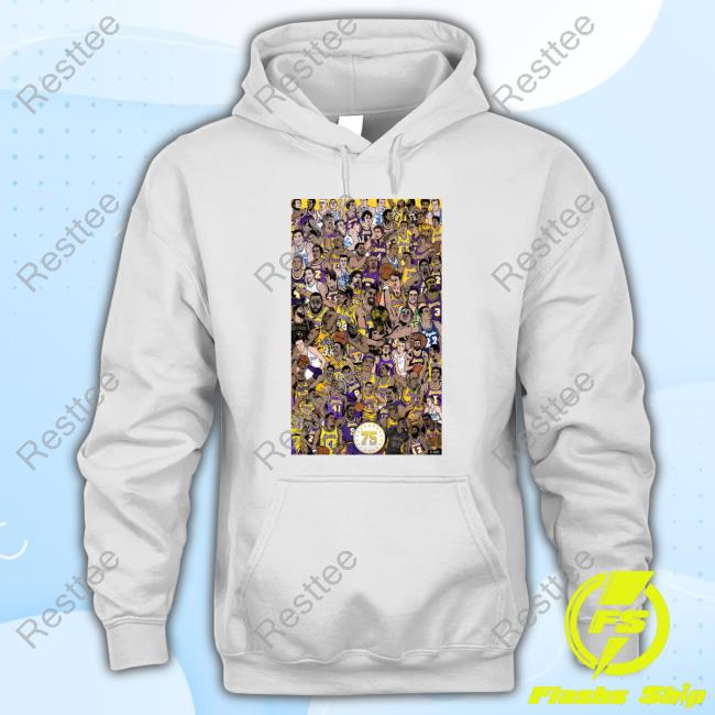 Lakers Lead Former Los Angeles Lakers Players Tee