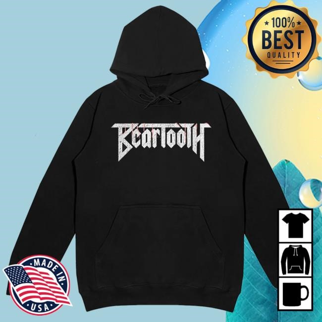 Beartooth - Spike Skull Hoodie Beartooth Store Merch