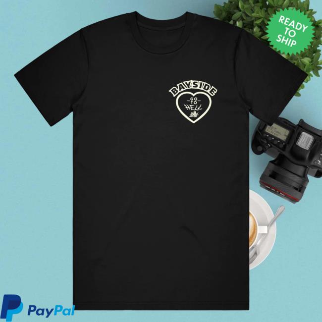 Official Bayside Merch Go To Hell Black Top Shirt