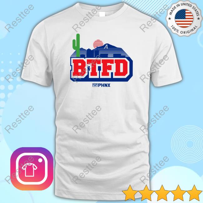 Official Phnx Wildcats Phnx Locker Merch Btfd Bear The Fuck Down White T-Shirt