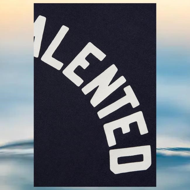 Untalented Navy Boxy Top Shirt | Buy Official Pompeii Apparel Untalented Navy Boxy Tshirt | Buy Official Pompeii Apparel