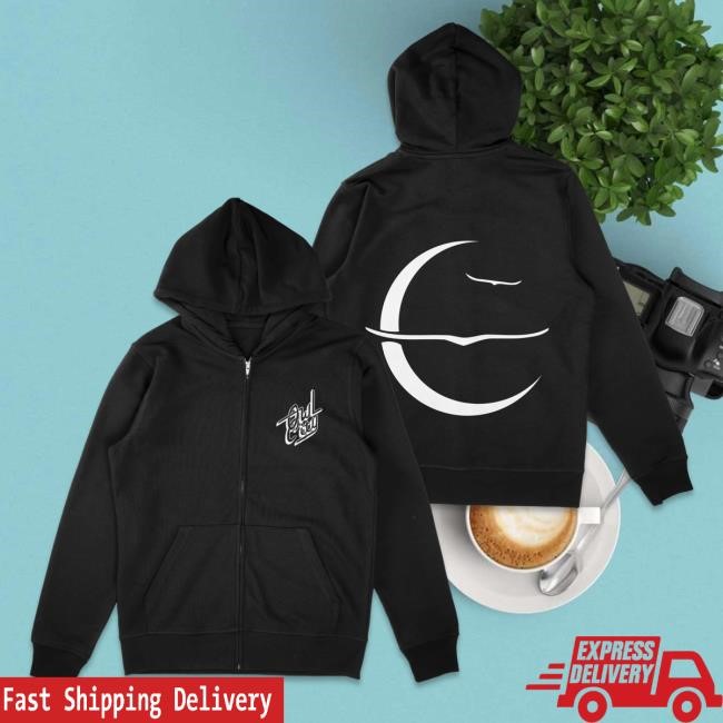 Official Owl City Merch Store Emblem Zip Hoodie Owl City