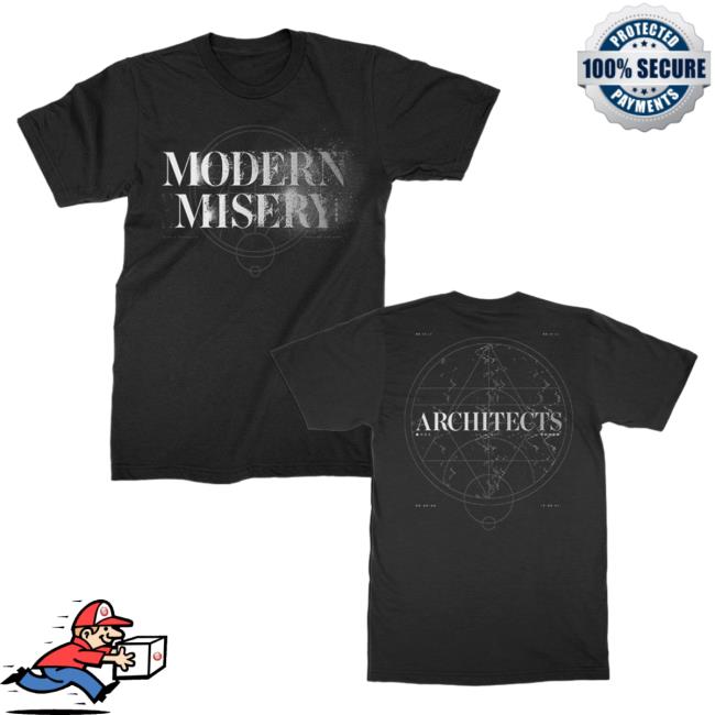 Official Kings Road Merch Store Architects Merch Store Shop Architects Modern Misery T Shirt (Black) KingsRoadMerch