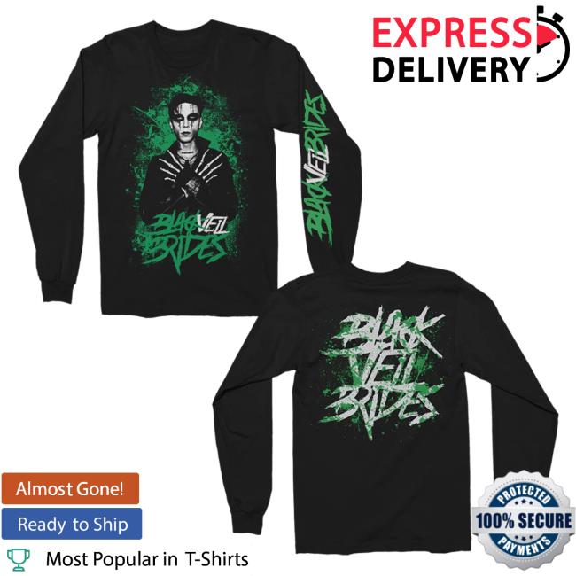 Official Black Veil Brides Merch Store Black Veil Brides Trinity Tour Attractive Shirt Black Veil Brides Clothing Shop
