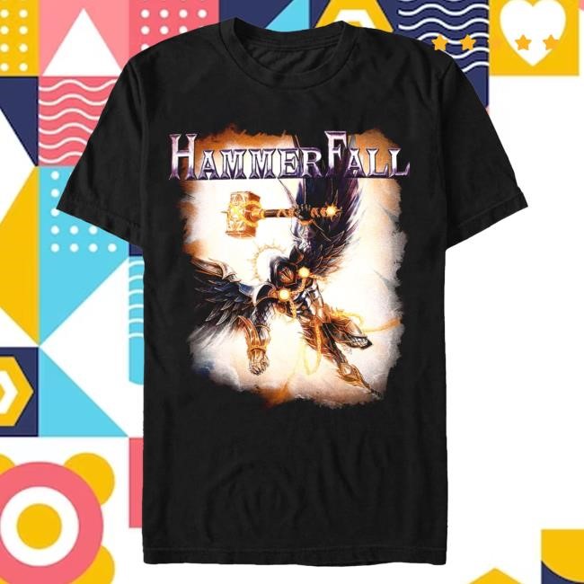 Official Nuclear Blast Merch Shop Hammerfall - Hammer Of Dawn Tracks - Popover Shirt NuclearBlast