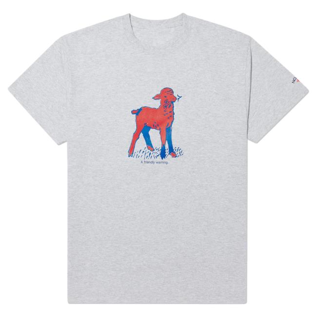 Official Noah Merch Store Friendly Warning Shirt New Ash Noah Clothing Shop Apparel