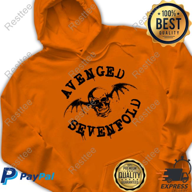 Avenged Sevenfold Merch Vandalize Orange Tee A7xworld Merch Avenged Sevenfold Shirt
