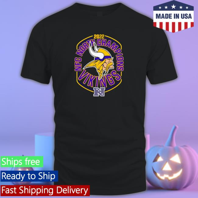 Official Vikings Football 2022 NFC North Champions Shirt