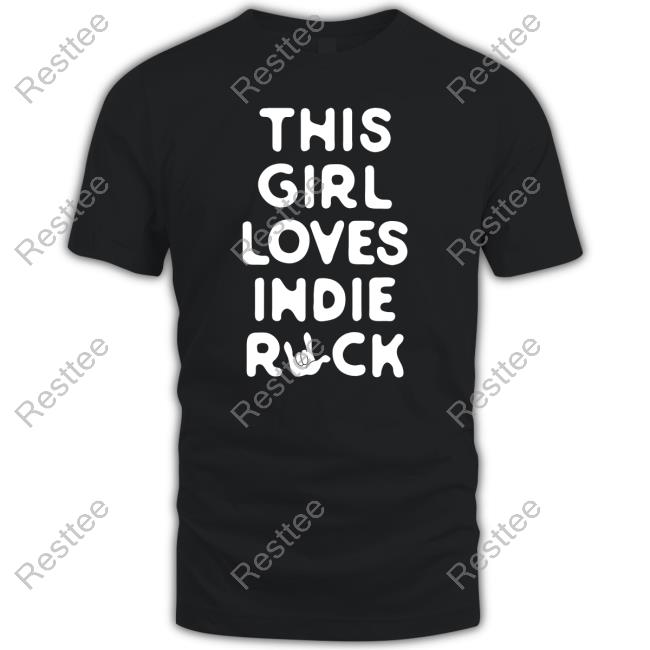 Official This Girl Loves Indie Rock Shirt