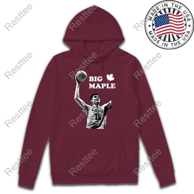 Zach Edey Big Maple He Ain't Just Tall Eh T Shirt Exponent Sports Desk Zach Edey Big Maple He Ain't Just Tall Eh Long Sleeve T Shirt