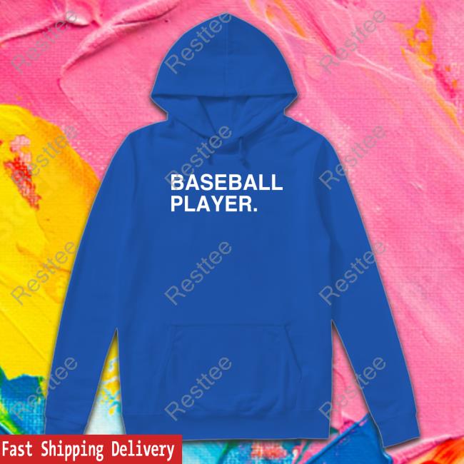 Obvious Shirts Shop Baseball Player Sweatshirt