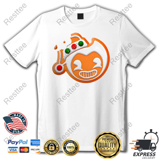 Official Bendy Gingerbread Shirt Official Bendy Bendy Gingerbread Shirt