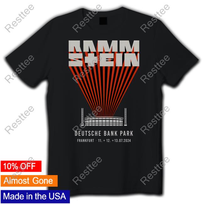 Europe Stadium Tour Deutsche Bank Park Frankfurt 2024 Sweatshirt