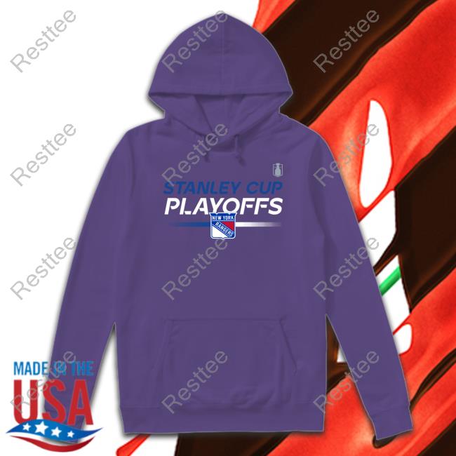 Rangers 22-23 Playoff Authentic Pro Prime Tech Shirt New York Rangers 2023 Stanley Cup Playoffs Authentic Pro Prime Tech T-Shirt Madison Square Garden