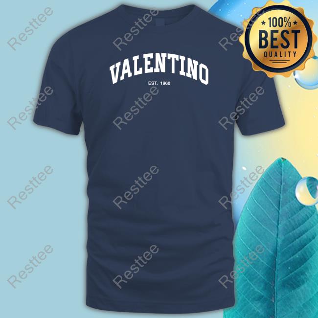Valentino Garavani Merch Debanjo Valentino Est 1960 Shirt