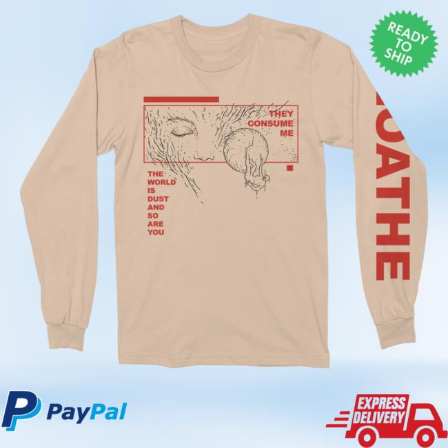 Official Sharptone Records Merch Loathe They Consume Me Sand Pullover Sweatshirt