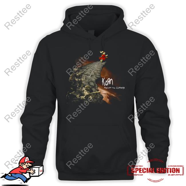 Korn Merch Follow The Leader Cliff T-Shirt