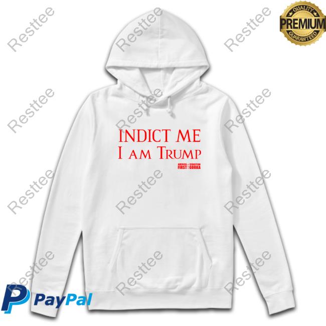 Sebastian Gorka DrG Indict Me I Am Trump America First Tee