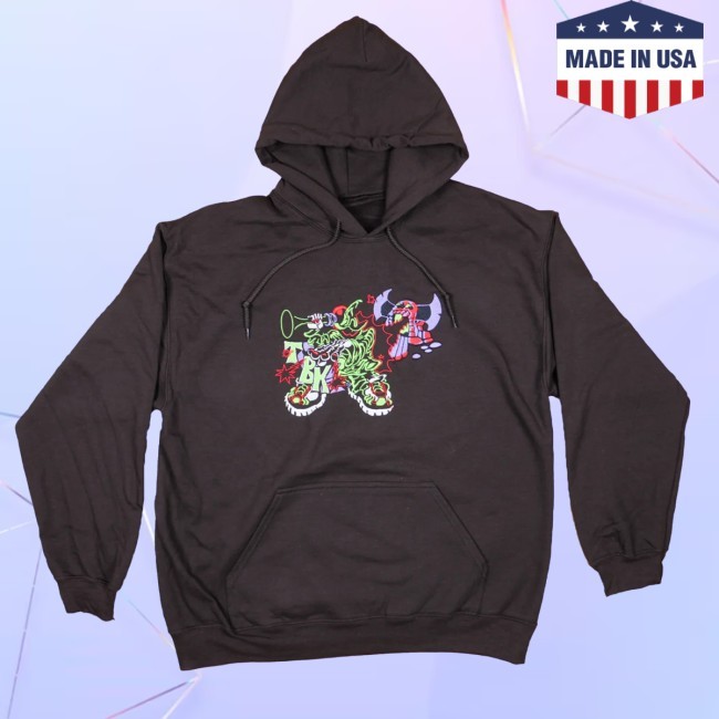 TBK New Hoodie X Kogan Braun Tiefbasskommando