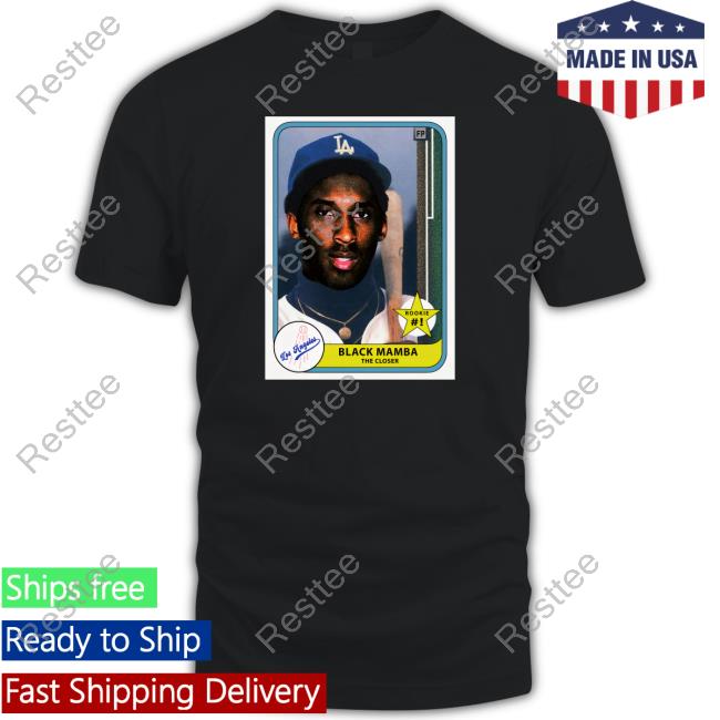 Kobe Bryant Rookie Card Tee Shirts