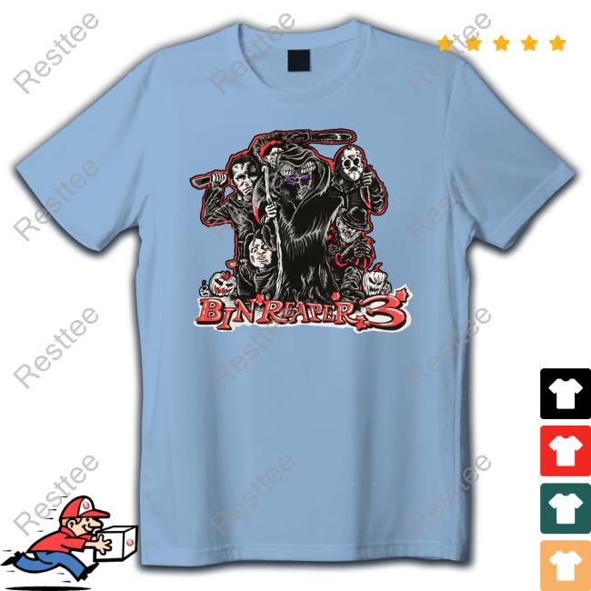 BabyTron Merch Monster Tie Dye Bin Reaper 3 Shirt Monster Tie Dye Bin Reaper 3 Shirt
