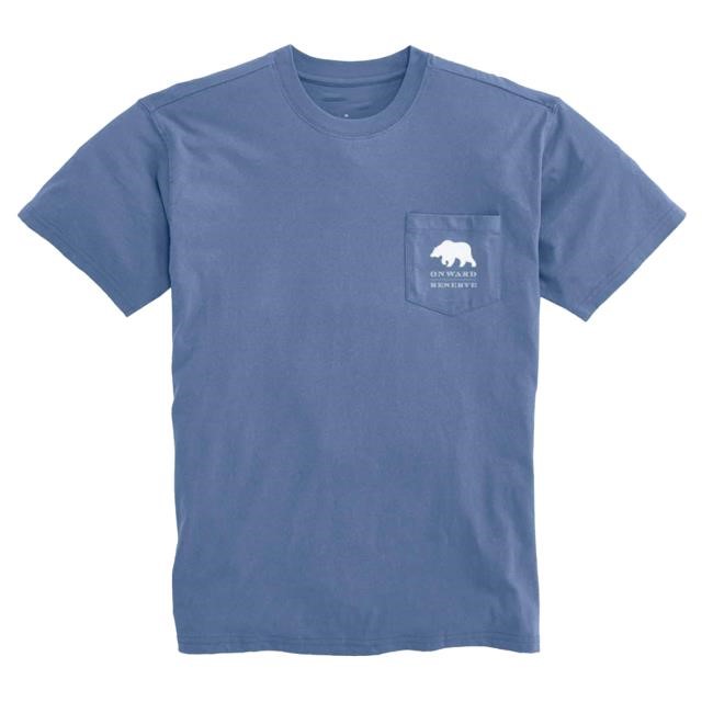 Vintage Wash Waffle House Tee Onward Blue