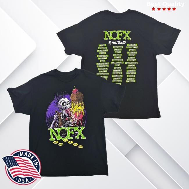 Big Cream 2024 New T-Shirt NOFX Merch Store