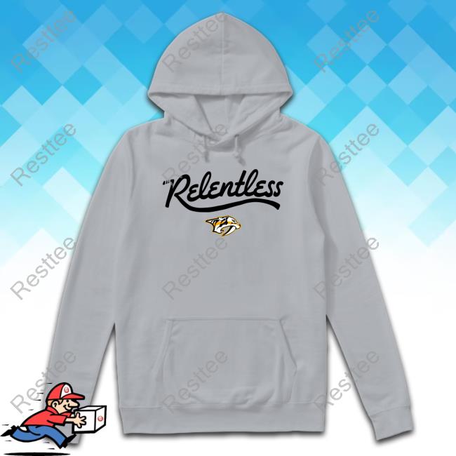 Relentless Nashville Predators Logo Sweatshirt Relentless Nashville Predators Logo Shirt 2024