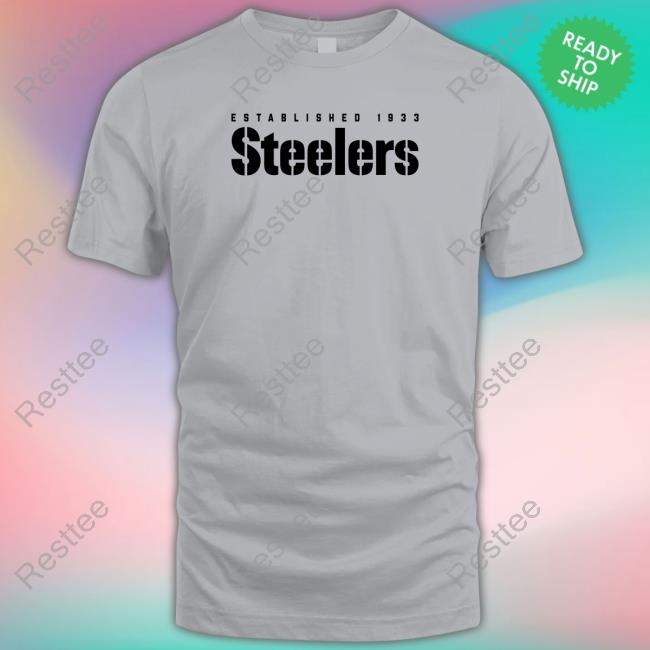 Established 1933 Steelers Shirt