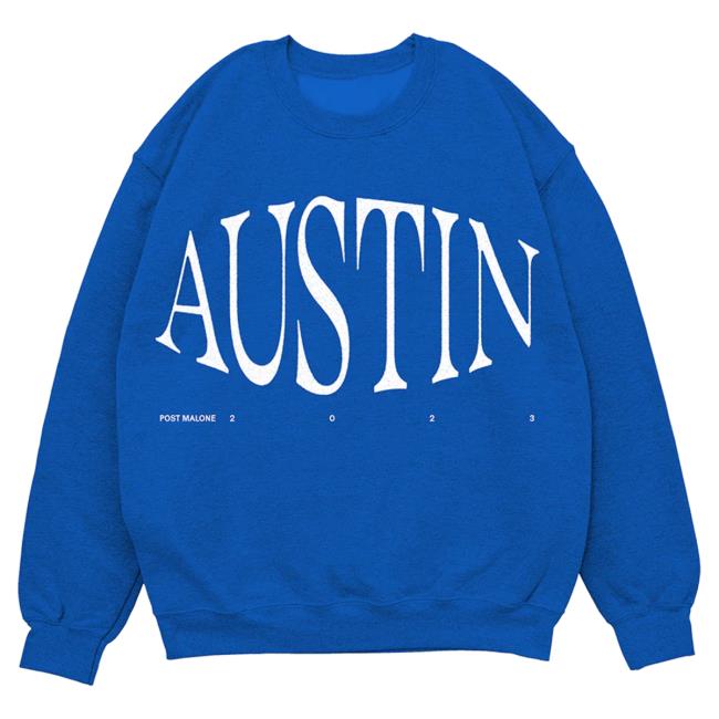 Official Post Malone Merch Store Post Malone Austin Popover Hoodie Post Malone Apparel Clothing Shop PostMalone