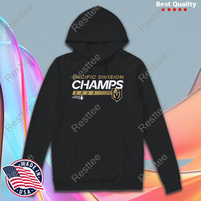 Official NHL Shop Vegas Golden Knights 2023 Pacific Division Champions T-Shirt