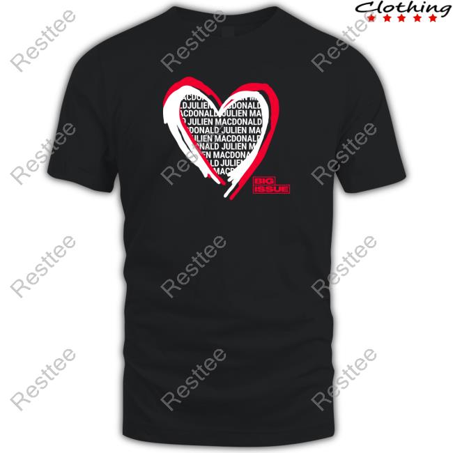 Official Big Issue Julien Macdonald Tee Shirt