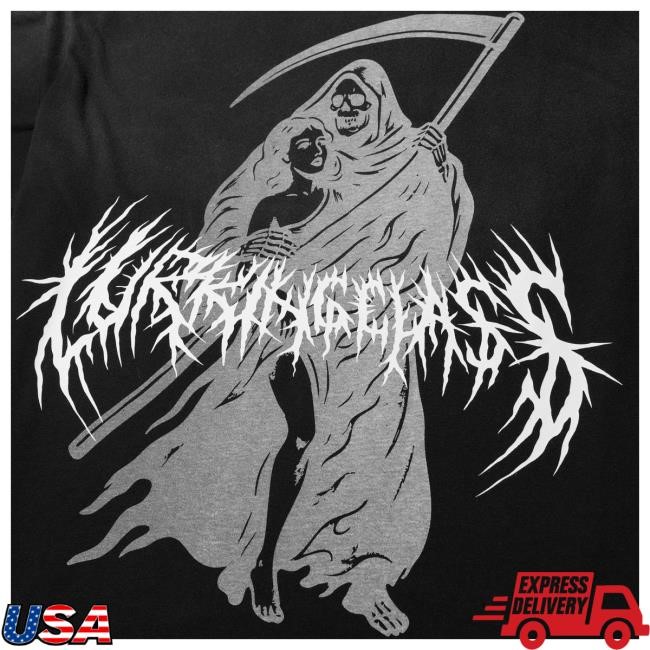Lurking Class Artwork Series Angel Of Death Tee Black