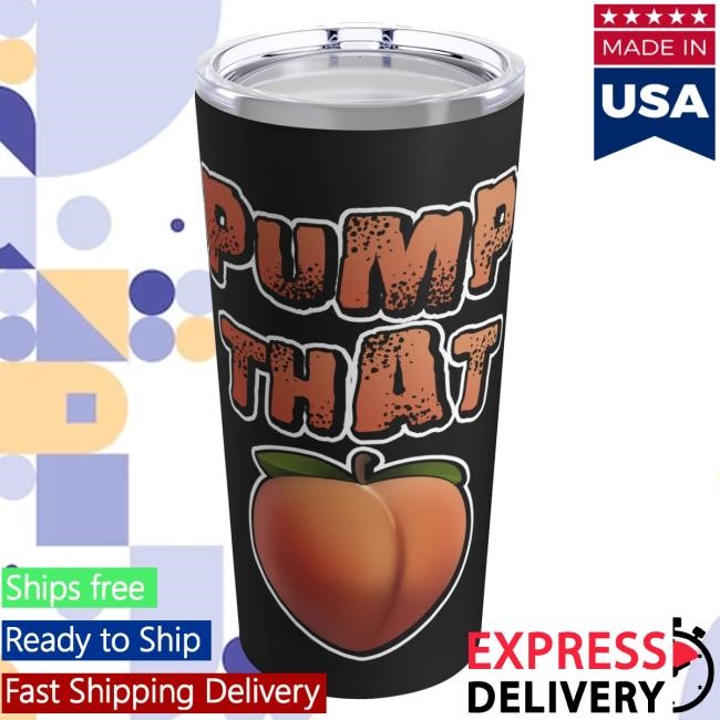 Official Creep Cast Merch Pump That Peach 20Oz Tumbler CreepCast