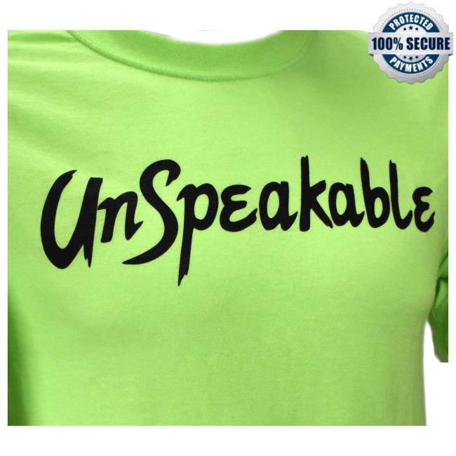 Official Unspeakable Store Neon Green Genesis Tee