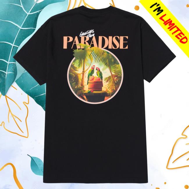 Official Rwe Merch Overtime Tv Store Paradise Parrot Attractive Shirt Overtime Tv Apparel Clothing Shop Ote Merch
