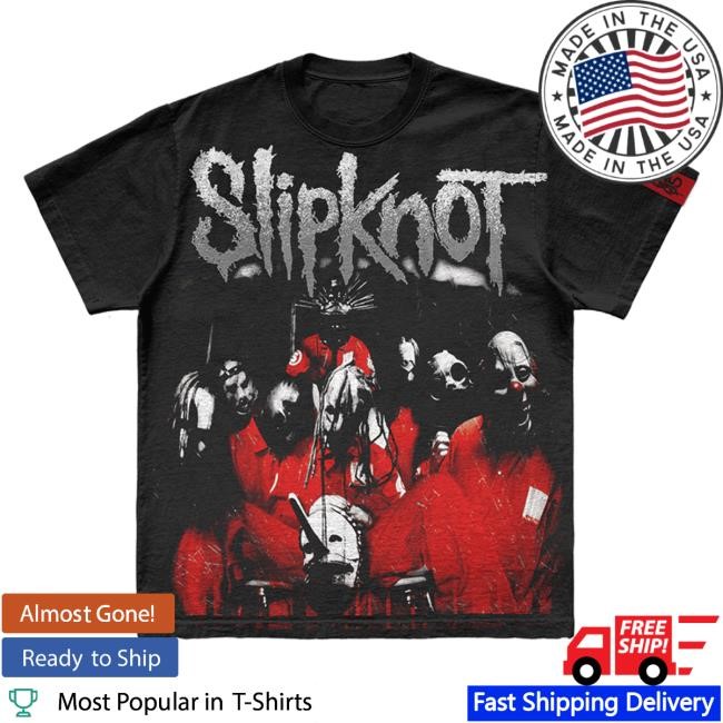 25th Anniversary Album Cover Short Sleeve TShirt Official Slipknot Official Store Merch Shop