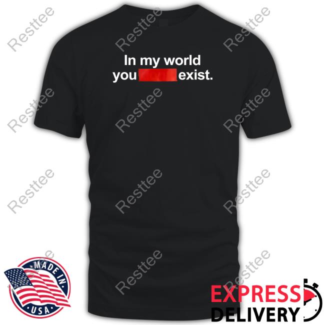 Dominic Fike Shop In My Words You Exist Shirts