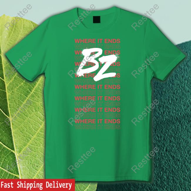 Official Bailey Zimmerman Merch Where It Ends B2 Cap Where It Ends B2 Tee Shirt