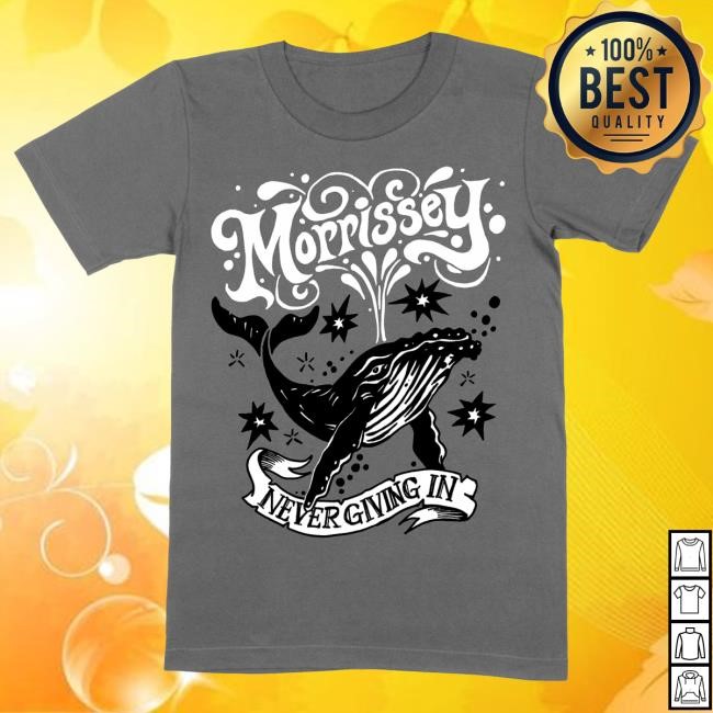 Mporium Never Giving In - Whale Kids Tshirt Official Morrissey Merch Store Shop Mporium Never Giving In - Whale Kids Tee Official Morrissey Merch Store Shop